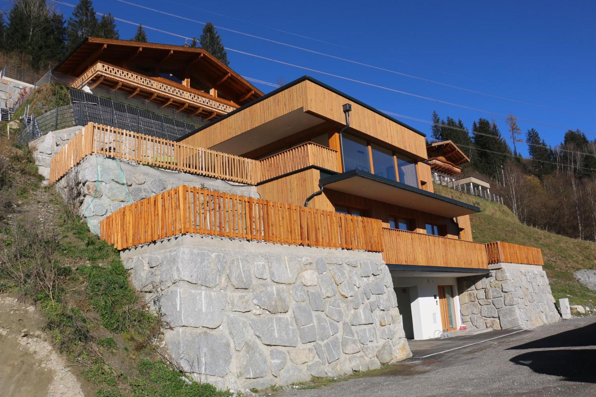 Exklusives Chalet-Haus Mit Gletscherblick Neukirchen am Grossvenediger Exterior photo